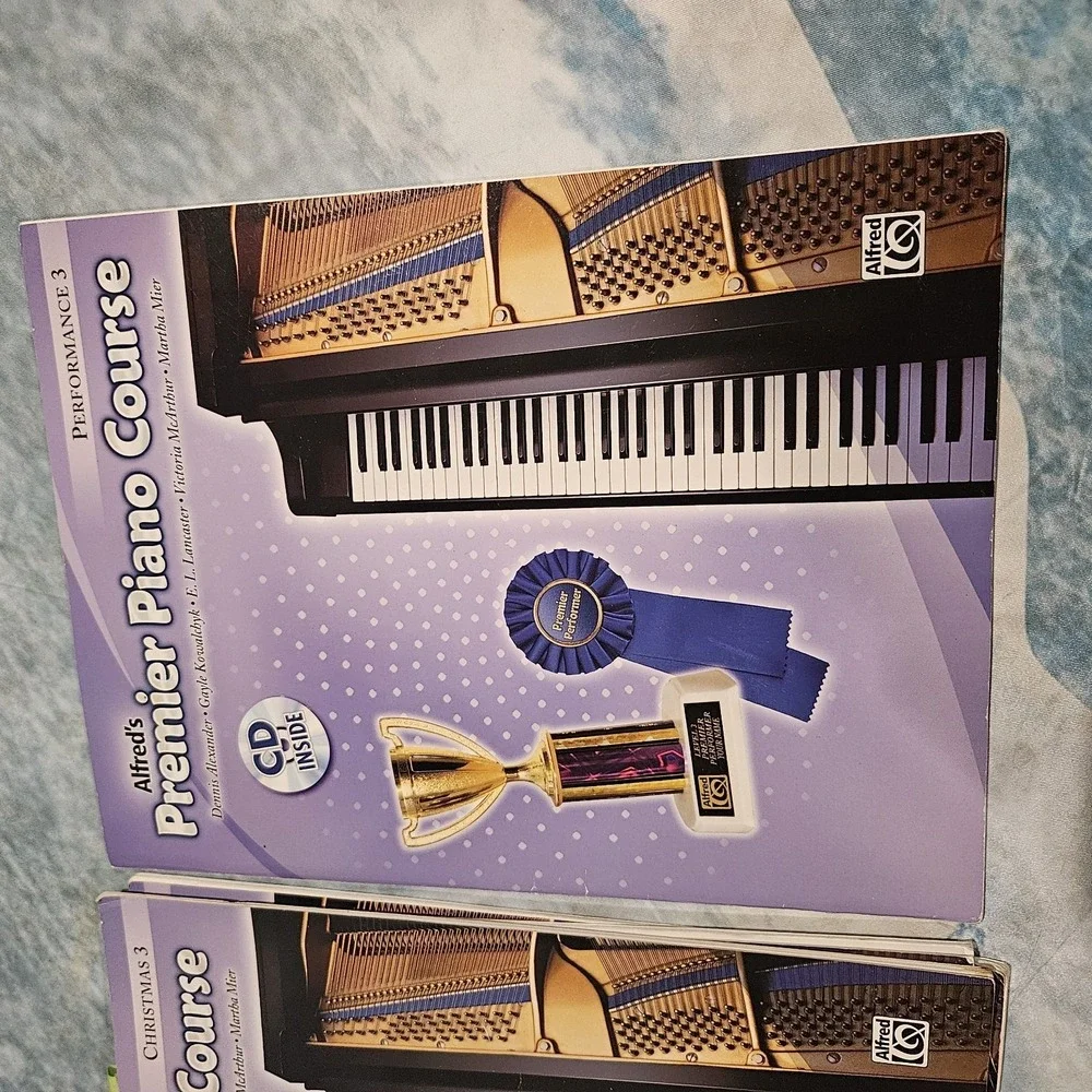 Alfred's‎ Premier Piano Course Book 3 Set Lesson Theory Performance Christmas